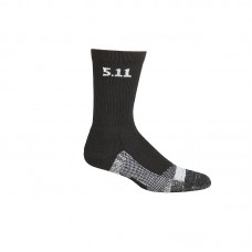 Носки тактические средней плотности "5.11 Tactical Level I 6" Sock - Regular Thickness" Black