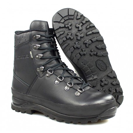 Ботинки горные военные "Lowa Mountain GTX" Black
