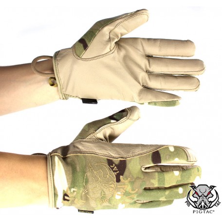 Перчатки стрелковые "ASG" (Active Shooting Gloves) Multicam