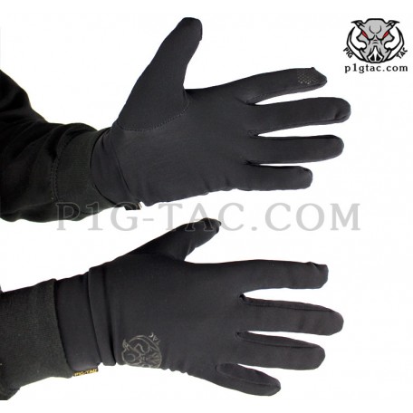 Перчатки-лайнер зимние стрелковые "WLG" (Winter Liner Gloves) Black