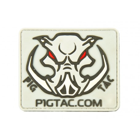 Шеврон резиновый на липучке P1G-Tac "P1G logo"