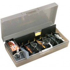 Коробка MTM Broadhead Accessory для 7 наконечников стрел и прочих комплектующих. Цвет – серый.