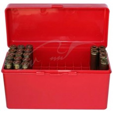 Коробка MTM RM-60 на 60 патронів кал. .22-250 Rem; .243 Win; 7,62x39 і .308 Win. Колір - червоний.