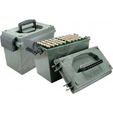 Коробка MTM Shotshell Dry Box на 100 патронов кал. 20/76. Цвет – камуфляж