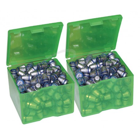 Коробка для пуль MTM Cast Bullet Box (8,6х8,6х6,3 см) (2 шт). Цвет - зеленый