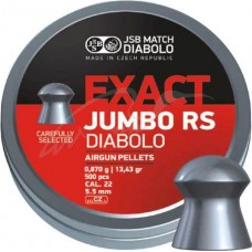 Кулі пневматичні JSB Exact Jumbo RS. Кал. 5.52 мм. Вага - 0.87 г. 250 шт/уп