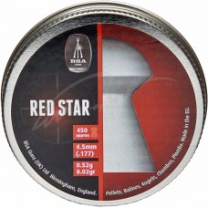 Пули пневматические BSA Red Star. Кал. 4,5 мм. Вес - 0,52 г. 450 шт/уп