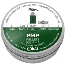 Пули пневматические Coal PMP. Кал. 5.5 мм. Вес - 0.65 г. 100 шт/уп