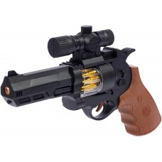 Пистолет свето-звуковой ZIPP Toys Револьвер Черный