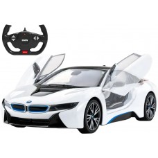 Машинка Rastar BMW i8 (71060) на радиоуправлении. 1:14. Цвет: белый