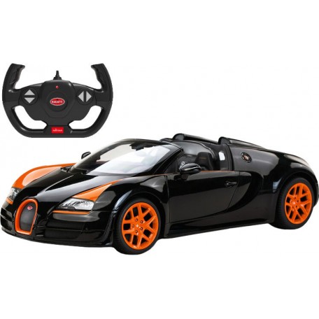 Машинка Rastar Bugatti Grand Sport Vitesse (70460) на радиоуправлении. 1:14. Цвет: черный