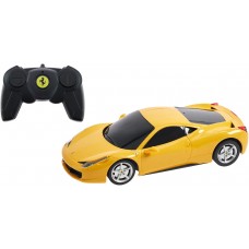 Машинка Rastar Ferrari 458 Italia 1:24 Желтый