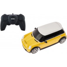 Машинка Rastar Mini Cooper S 1:24 Желтый