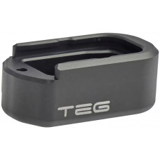 Пятка магазина TEG MagBase +2 для магазинов Glock 43X/48