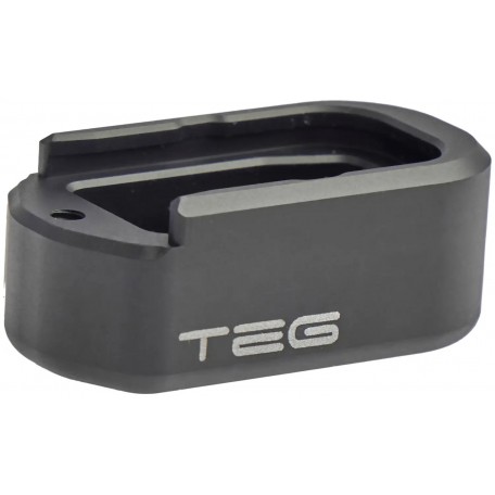 Пятка магазина TEG MagBase +2 для магазинов Glock 43X/48