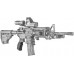 Купить Рукоятка пистолетная FAB Defense AGR-43 прорезиненная для M4/M16/AR15. Цвет - черный от производителя FAB Defense в интернет-магазине alfa-market.com.ua  