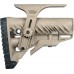 Купить Приклад FAB Defense GLR-16 CP с регулируемой щекой для AR15/M16. Цвет - песочный от производителя FAB Defense в интернет-магазине alfa-market.com.ua  