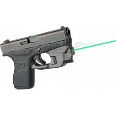 Целеуказатель LaserMax на скобу для Glock 42/ 43 с фонарем (зеленый)