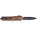 Купити Ніж Microtech Combat Troodon Double Edge Black Blade. Колір: tan від виробника Microtech в інтернет-магазині alfa-market.com.ua  