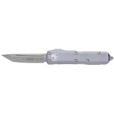 Нож Microtech UTX-85 Tanto Point Stonewash. Цвет: gray