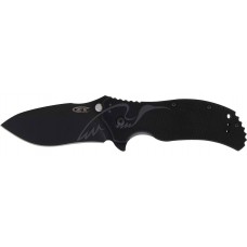 Нож ZT 0350 Matte Black Folder