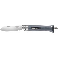 Нож Opinel DIY №9 Inox. Цвет - серый