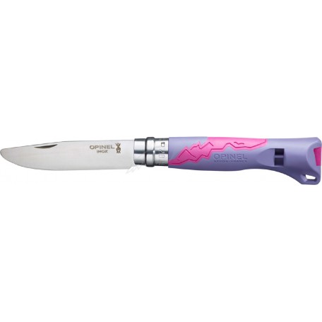 Нож Opinel №7 Outdoor Junior. Цвет - фиолетовый