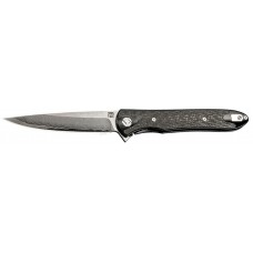 Нож Artisan Shark Damascus Titanium Black