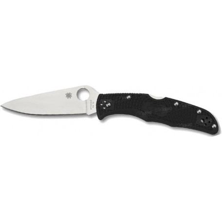 Нож Spyderco Endura4 Black FRN flat ground