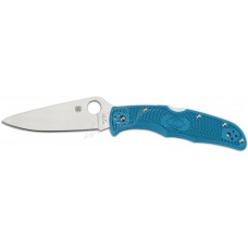 Нож Spyderco Endura4 Flat Ground синий