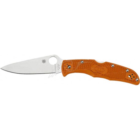 Нож Spyderco Endura4 Flat Ground оранжевый