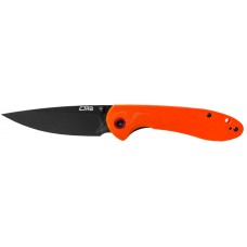 Нож CJRB Fieldspar Black Blade Orange