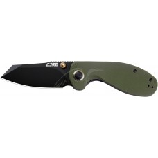 Нож CJRB Maileah Large Black Blade Green
