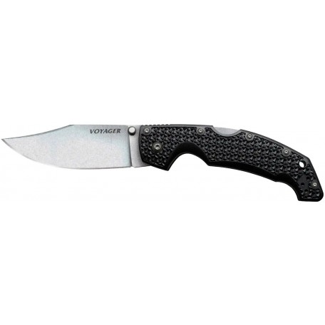 Нож Cold Steel Voyager Large Clip Point черный