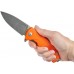 Купить Нож Lionsteel KUR G10 Orange от производителя Lionsteel в интернет-магазине alfa-market.com.ua  