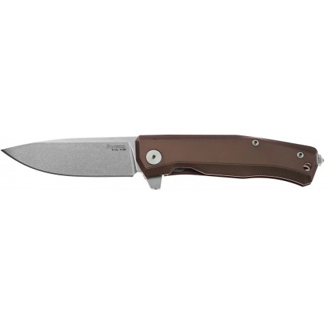 Нож Lionsteel Myto Stone Washed Brown