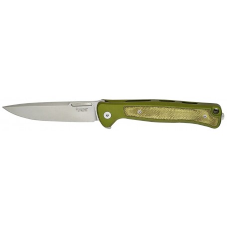 Нож Lionsteel Skinny Aluminium SW Green