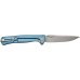 Купить Нож Lionsteel Skinny Titanium Blue от производителя Lionsteel в интернет-магазине alfa-market.com.ua  