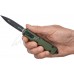 Купить Нож Microtech Dirac DE Black Blade. Цвет: olive green от производителя Microtech в интернет-магазине alfa-market.com.ua  