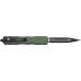 Купить Нож Microtech Dirac DE Black Blade. Цвет: olive green от производителя Microtech в интернет-магазине alfa-market.com.ua  