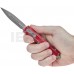 Купить Нож Microtech Dirac Double Edge Stonewash. Distressed red от производителя Microtech в интернет-магазине alfa-market.com.ua  