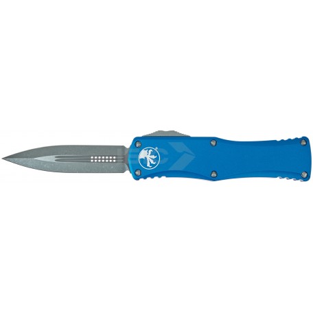 Нож Microtech Hera Double Edge Apocalyptic. Blue