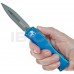 Купить Нож Microtech Hera Double Edge Apocalyptic. Blue от производителя Microtech в интернет-магазине alfa-market.com.ua  