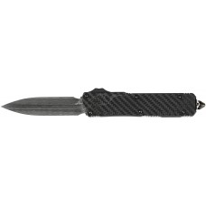 Нож Microtech Marfione Custom Scarab II DE Vegas Forge Damascus CF