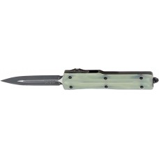 Нож Microtech UTX-70 Double Edge Black Blade Jade Green Signature Series