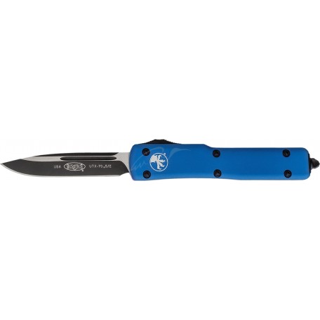 Ніж Microtech UTX-70 Drop Point Black Blade Blue