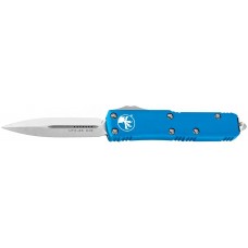 Нож Microtech UTX-85 Double Edge Stonewash Blue