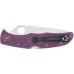 Купить Нож Spyderco Endura 4 Flat Ground Purple от производителя Spyderco в интернет-магазине alfa-market.com.ua  