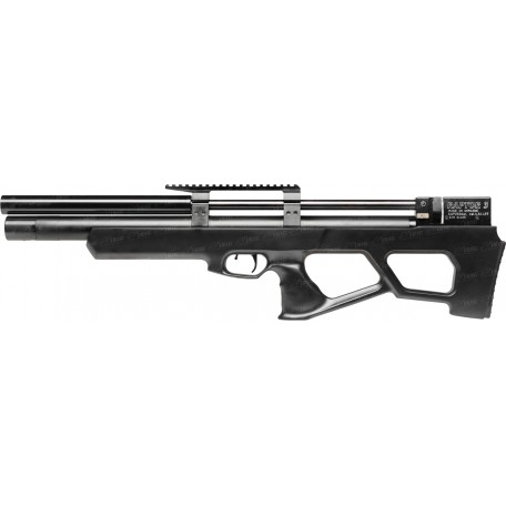 Гвинтівка пневматична Raptor 3 Standard Plus PCP кал. 4.5 мм. Колір - чорний (чохол в комплекті)