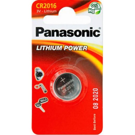 Батарея Panasonic CR 2016 BLI 1 LITHIUM